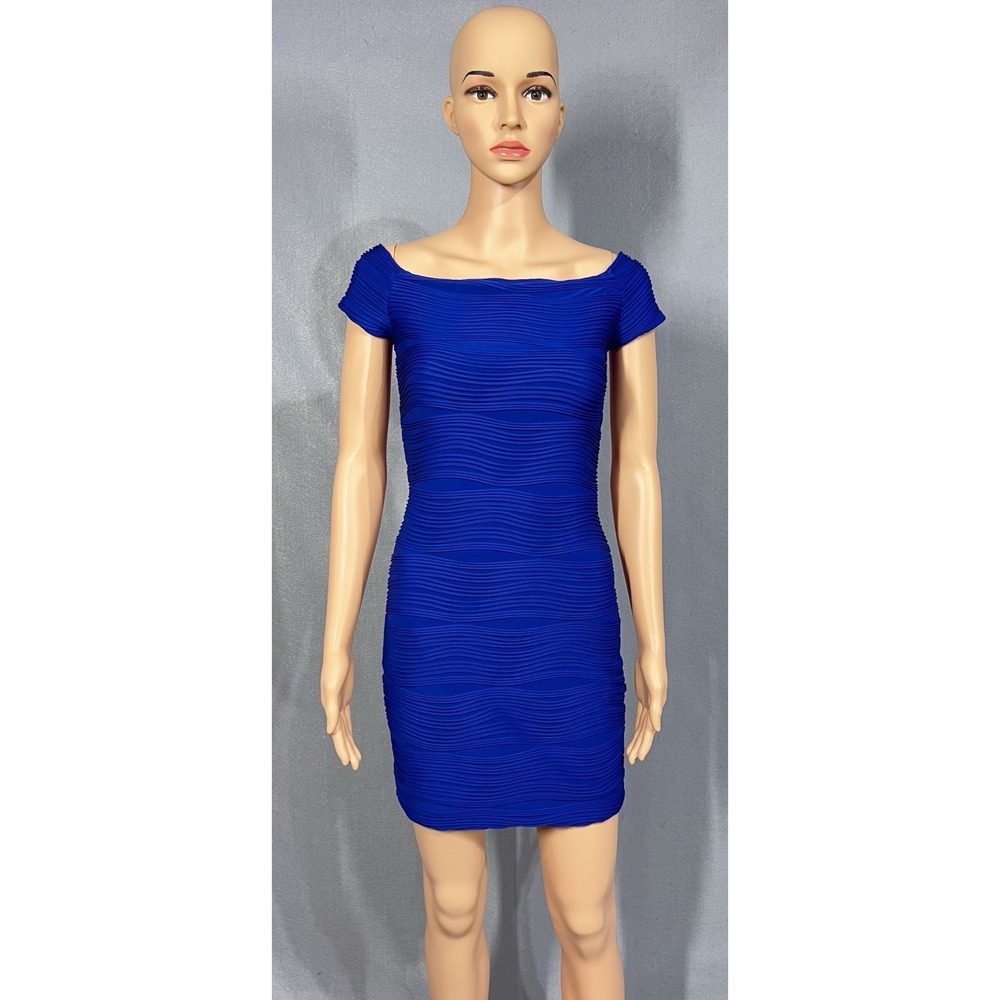 Body Central‎ Short Blue Dress Size M